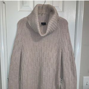 MARKET & SPRUCE STITCH FIX Mae Zipper Poncho
